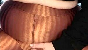 Watch This Horny Novinha Masturbate Wildly! She Rips Her Pants From Intense Lust After Gym Workout