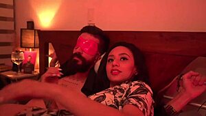 Roleplay scenes where a tattooed Indian teen gets bound in kinky domination to explore rough desires 😏🔒