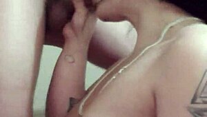 This Colombian milf with pierced nipples gives a wild blowjob that ends in public street action 😏