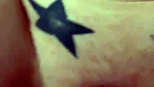 homemade amateur sextape with redhead girlfriend showing pierced nipples and tattoo