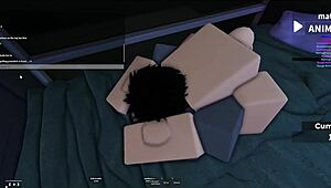 You won't believe how I bred that goth slut right in the Roblox condo