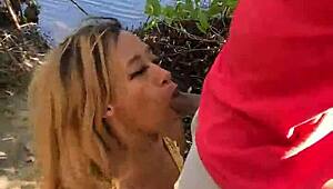 Exciting Quickie At The Beach!