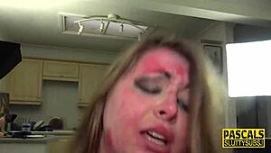 Whoa, watch this dominated chubby submissive finally get untied after intense bondage play!