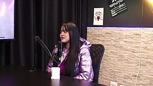 Compilado da Pamela Sagaz no swing cast com Tifany Rocha sheer red Brazilian group lingerie