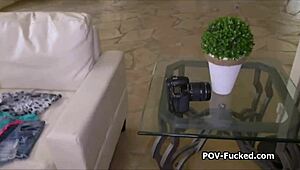 High heels and fishnets set up the intense cock ride