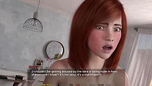 hey, let's dive into casey's fall part 6 on the shaved path with outdoor public masturbation and redhead pussy play 😏