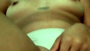 My petite latina neighbor tempts with her big natural tits in softcore solo