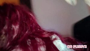 I love giving that deepthroat blowjob to his big black cock until he cums interracial style
