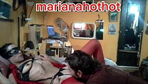 Whoa, check out this sexy Argentinian amateur giving an epic blowjob!