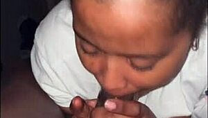 i love when my sneaky link gives me that fat bbw blowjob with her big black cock skills