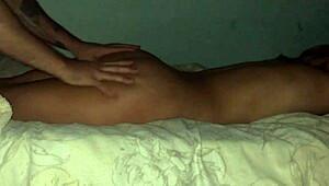 this story unfolds with a hot latina getting her ass licked deeply in an amateur anal massage session