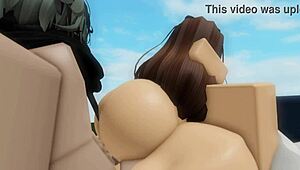 bunny girl stays with phoenix for big ass anal sex. she takes monster cock deep.