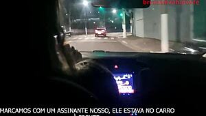 Pregnant Bruna Silva hotwife gets fucked hard by the big guy in amateur cuckold scene.