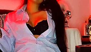 I play with my tight pussy, watch me penetrate deep with dildo and cum hard - bluee official.. so sexy
