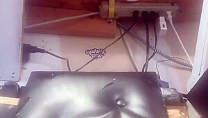 Bottle shoved deep in my ass - who wants to watch?