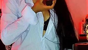 I play with my tight pussy, watch me penetrate deep with dildo and cum hard - bluee official.. so sexy