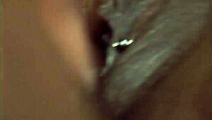 Ebony Babe In Fishnets Gets Anal Fucked With Ball Licking, Cowgirl Riding, And Cum On Ass