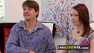 е, харесваш ли див групов секс? Какво ще кажеш за този мръсен свингърски орги с любов и луди ебания