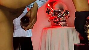 I play with my tight pussy, watch me penetrate deep with dildo and cum hard - bluee official.. so sexy