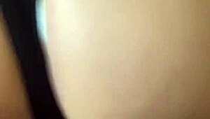 Stepfather gives stepdaughter anal outside the house using sex toy until they get caught