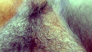 rimming session from a hairy mature woman with ass licking in amateur style