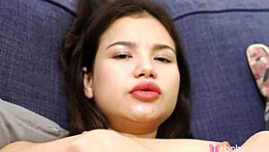 did sexy girl marika sherman just experience that passionate orgasm in solo fingering?