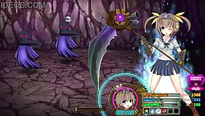 i feel so excited tackling wraith boss in new game on lunatic difficulty at sorcery kingdom anmitsuya