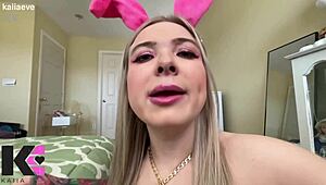 Giantess Playboy Bunny Devours Hatched Tinies In Unaware Vore Rampage!