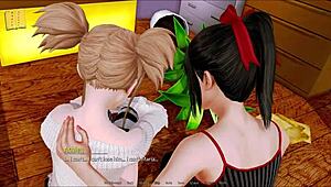 Harem Hotel Episode 161 Explores New Game Scenarios In A Hotel Setting With Intriguing Challenges And Interactions For Players.