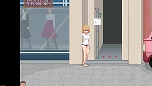 Cute Blonde Fucks Teacher In Bt Life Hentai Game