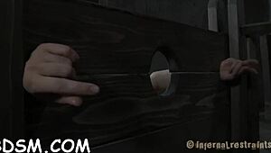 Hey, ever tried intense BDSM in a castigation chamber with rough hardcore sucking and fucking?
