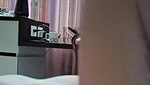 Offshot Video with Cute Asian College Student in Ponytail and Fetish Feet Play!