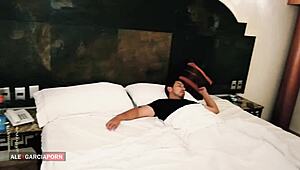 Girlfriend Gives Deep Blowjob to Wake Boyfriend for Rough Cowgirl Ride and Creampie - Alexgarciaporn and Ceci Cortez Full Video