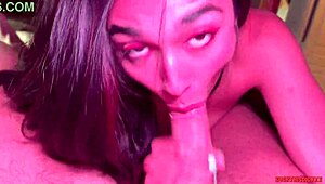 Whoa, check this beautiful bikini teen 18+ sucking dick, eating ass, and getting face fucked hard 😈🍑