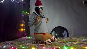 Lights camera action I caught my stepmom flashing her big natural tits and vagina during that homemade casting interview on my bed