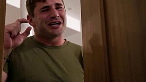 kenna james the skinny blonde got off masturbating before her roommate roughly fucked her in the dorm