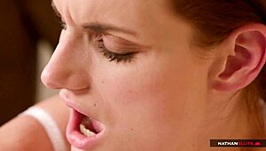 Curvy Secretary Marie Clarence Gets Her Ass Stretched by Big Black Cock in Interracial Bareback Fuck with Lingerie and Heels