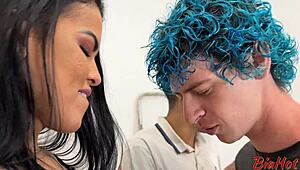 Naughty Client Teased Until Brazilians Fucked Pussy And Asshole