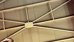 this chubby teen with big tits and ass got fingered and fucked hard in the gym until she squirted outdoors