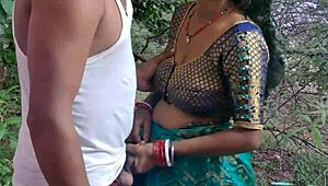 Why does this desi santhali bhabhi choose outdoor adventures in her cosplay outfit