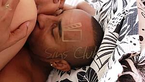 mel khalifa takes on negro top with 24cm big thick cock as novinha safada