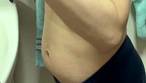 after my bath before sex i brushed my teeth. my nipples were soft so i licked them to make them erect beautiful wife beautiful breasts japanese