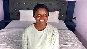Who knew casting beautiful ebony Elizabeth would involve big ass fingering hardcore masturbation and shaved pussy interview action?