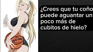 Blondínka plumper hriešna Samia ukáže veľké prírodné prsia a veľký zadok pred kokotom v piči a fúkaním