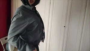 Chantalchannel -Im Hot Even When Im Dress Like A Man As She Teases In Glasses And Stockings, Stripping Panties For Wet Pussy Play And Gaping Fetish Fun