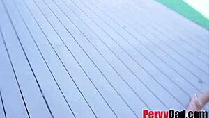 Reluctant stepdaughter Eliza Ibarra hints at outdoor ride with old man