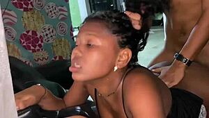 I Fuck My Stepsister Hard, Put Her On All Fours, And Cum Inside Her Tight Pussy!