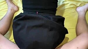 College Girl Bent Over