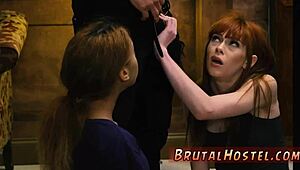 in a wild session mature sexy y dominated alexa nova and kendall woods with extreme bondage.