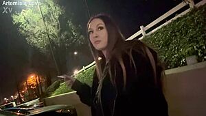 Smoking Hot Italian Milf Artemisia Love Enjoys Solo Outdoor Cigarette Session With Long Hair Flowing!